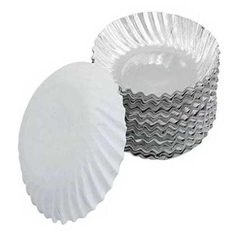 Grosta SILVER PAPER PLATES NO 4 PACK OF 40