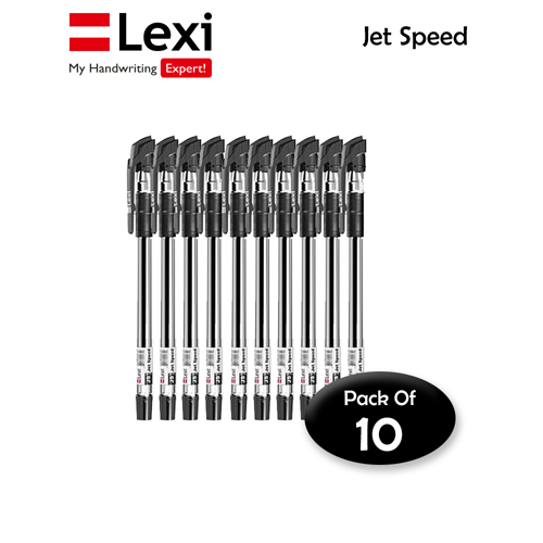 LEXI BALL PEN (BLACK) (PACK OF 10)