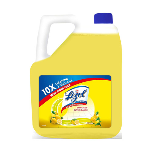 LIZOL DISINFECTANT SURFACE CLEANER (CITRUS)(5LTR)