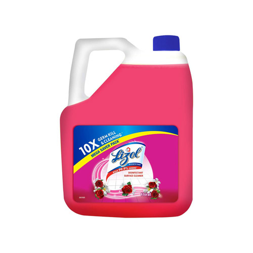 LIZOL DISINFECTANT SURFACE CLEANER (FLORAL)(5LTR)