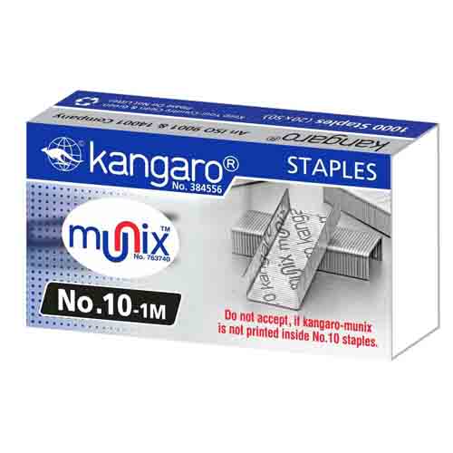 KANGARO STAPLES NO.10-1M (Pack of 20 Boxes)