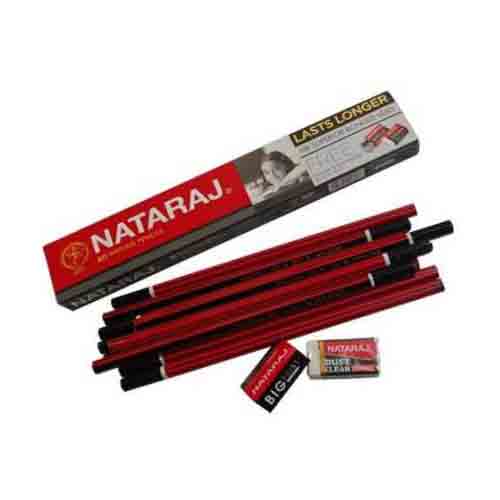 NATRAJ BOLD WRITING PENCIL 621 (PACK OF 10)