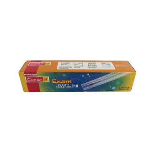 CAMLIN PLASTIC SCALE 15cm (PACK OF 10)