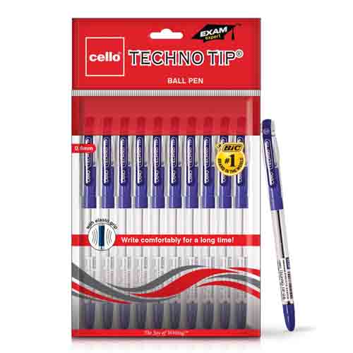 CELLO TECHNOTIP BALL PEN (PACK OF 10)