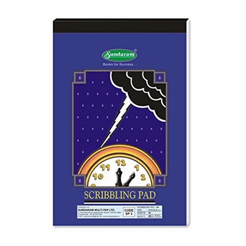 SUNDARAM SCRIBBLING PAD SP4 18.5*21cm