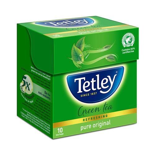 TATA TETLEY GREEN TEA 10 TEA BAGS