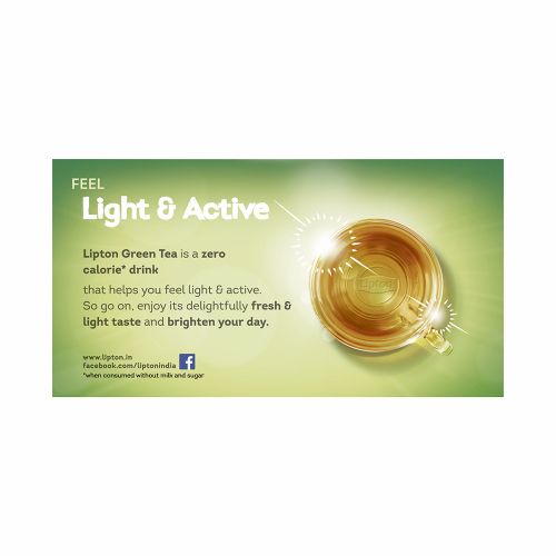 LIPTON CLEAR GREEN TEA PURE 25 TEA BAGS