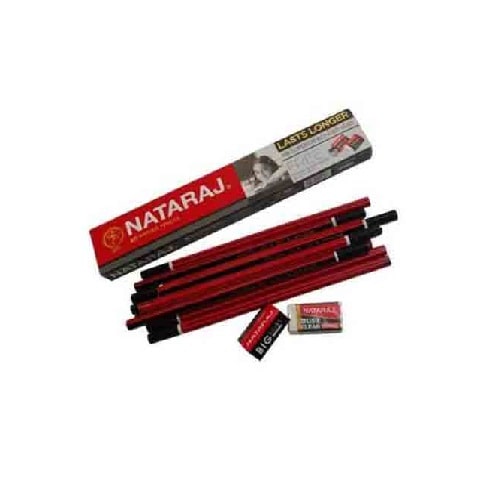 NATRAJ BOLD WRITING PENCIL 621 (PACK OF 10)