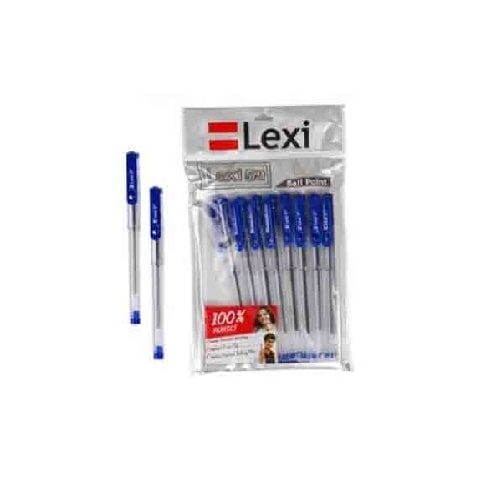 LEXI BALL PEN (BLUE) (PACK OF 10)