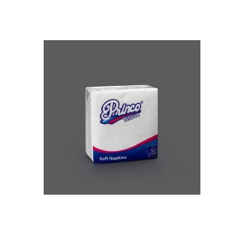 PRINCO SOFT NAPKINS TISSUE   (50 NAPKINS)