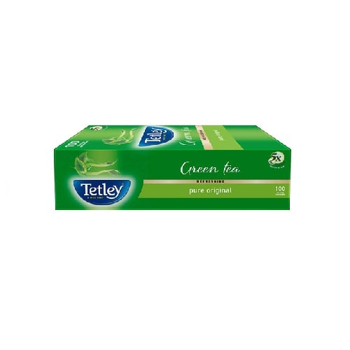 TATA TETLEY GREEN 100 TEA BAGS 