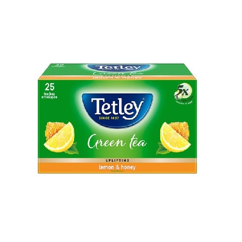 TATA TETLEY LMN & HNY 100 TEA BAGS