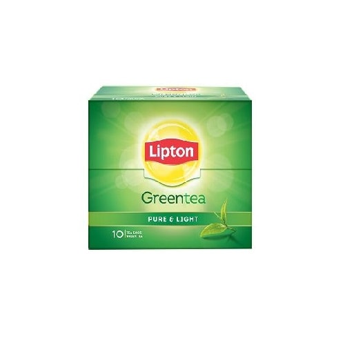 LIPTON CLEAR GREEN TEA PURE 10 TEA BAGS