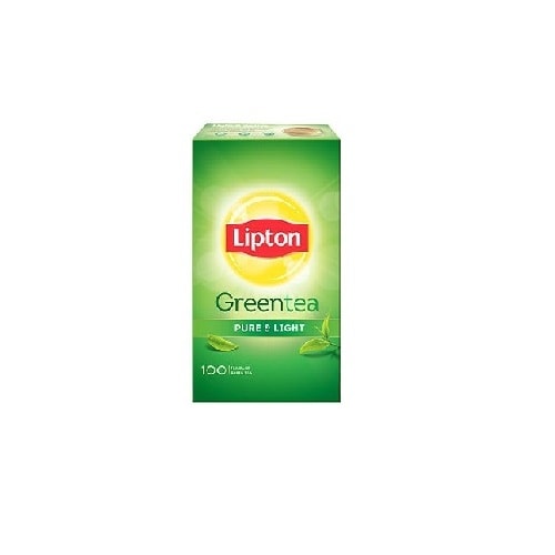 LIPTON GREEN TEA PURE & LIGHT100 TEA BAGS