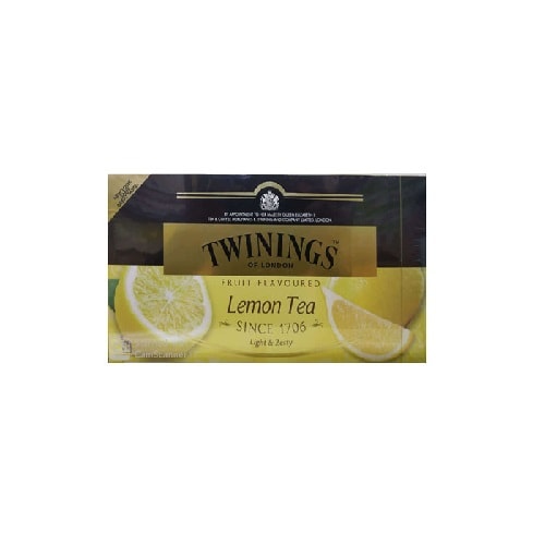 TWININGS LEMON TEA 100 TEA BAGS